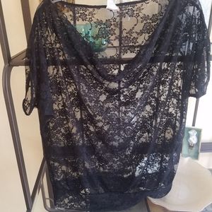 Express lace blouse